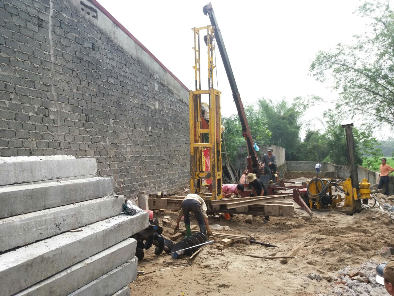 Nguyên tắc khi ép cọc bê tông